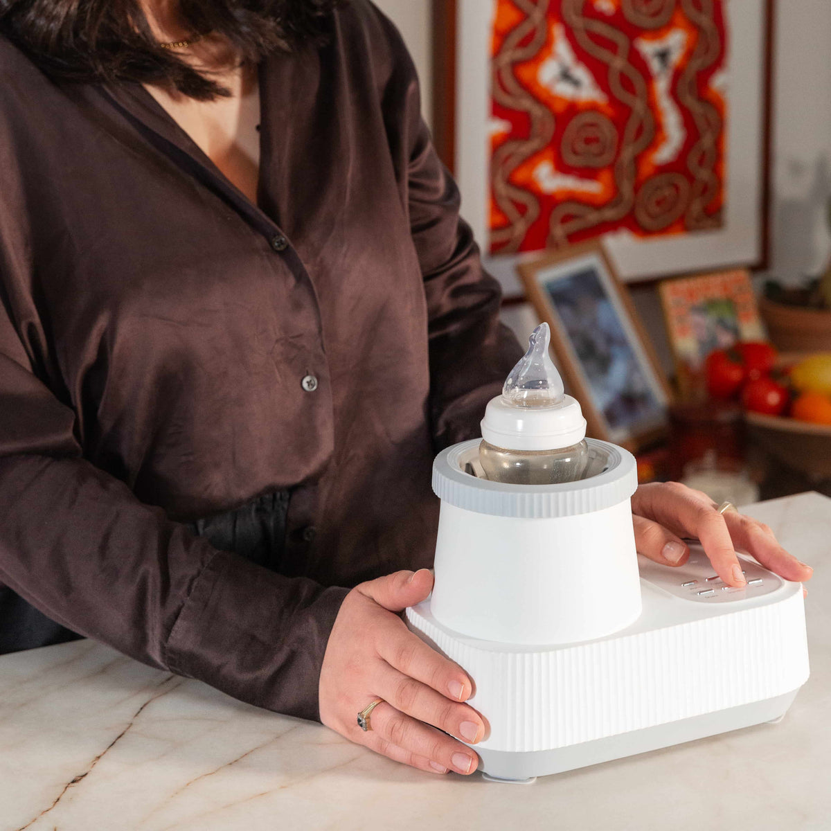 Waterless Bottle Warmer & Formula Mixer