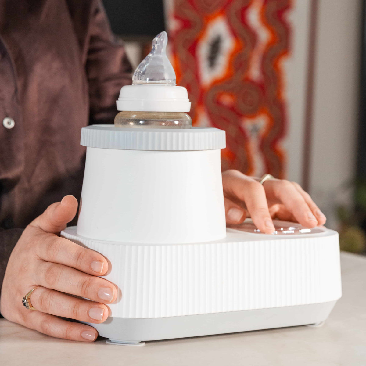 Waterless Bottle Warmer & Formula Mixer