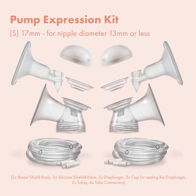 Minbie Pump Expression Parts - Size (S) 17mm Minbie UK 