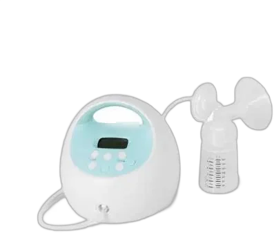 A typical plug-in double breast pump
