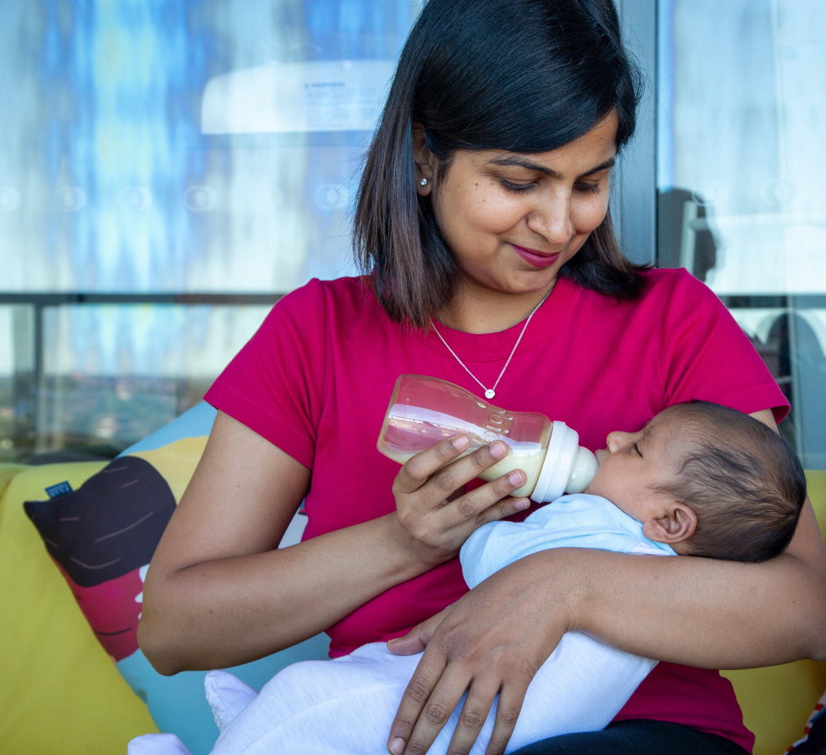 Minbie is helping new dads feed and bond with their newborn