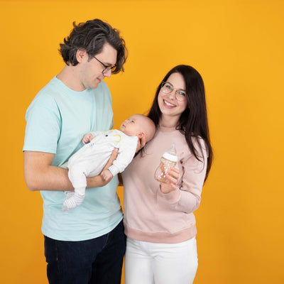 Minbie is helping Dads Bond with their breastfed newborns