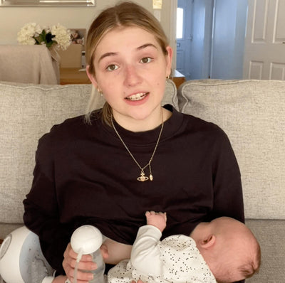 Mum Hannah tells us why the Minbie breast pump is “ the best” she’s ever used