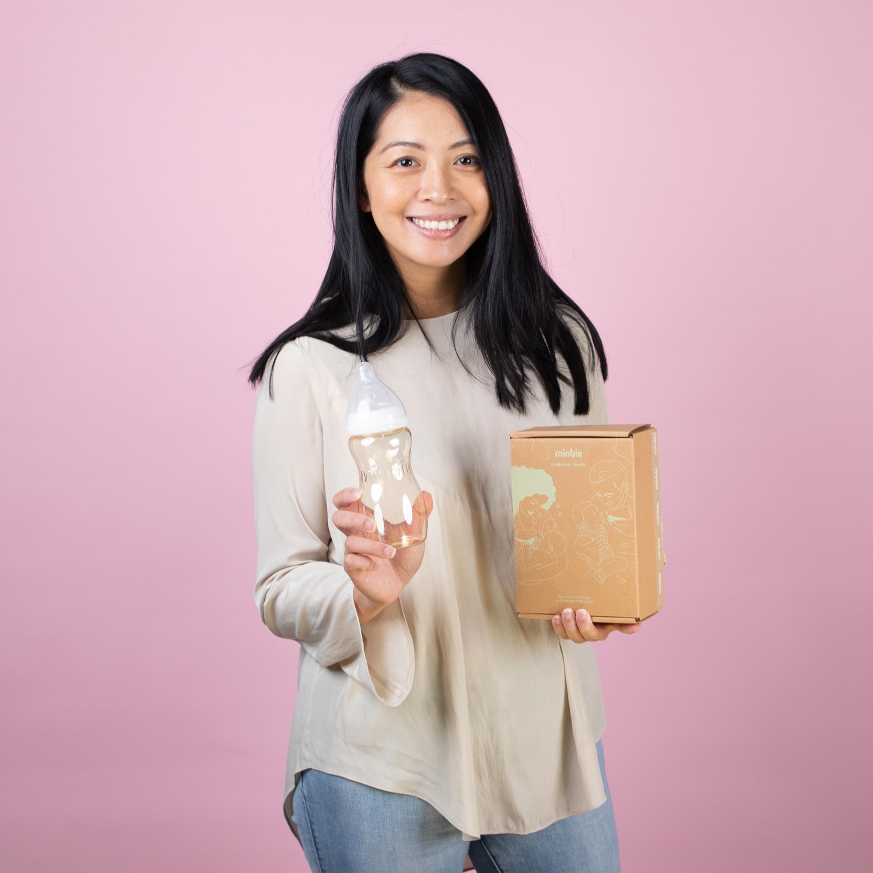 Minbie 270ml PPSU Baby Bottle Minbie UK